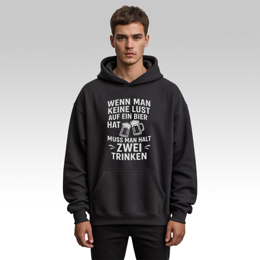 Trink zwei - Oversize Hoodie