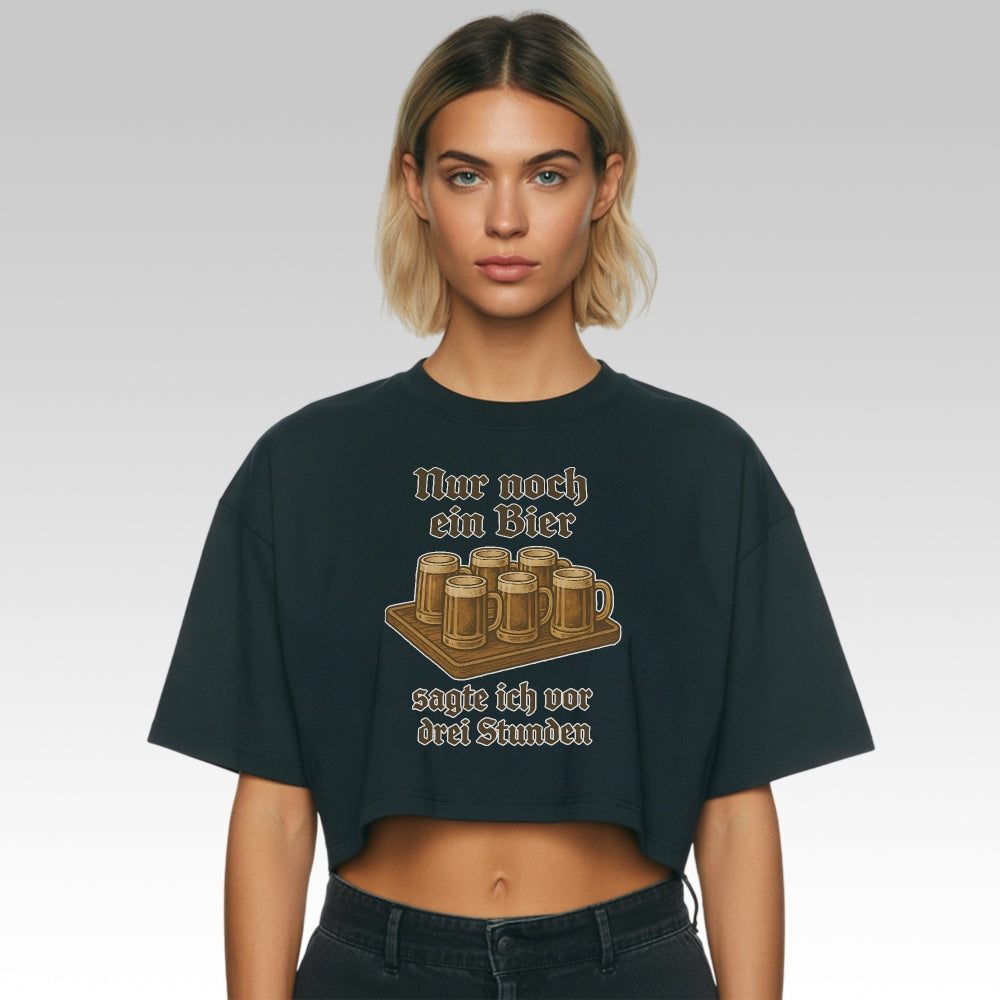 LÜGEN - Oversize Crop-Top