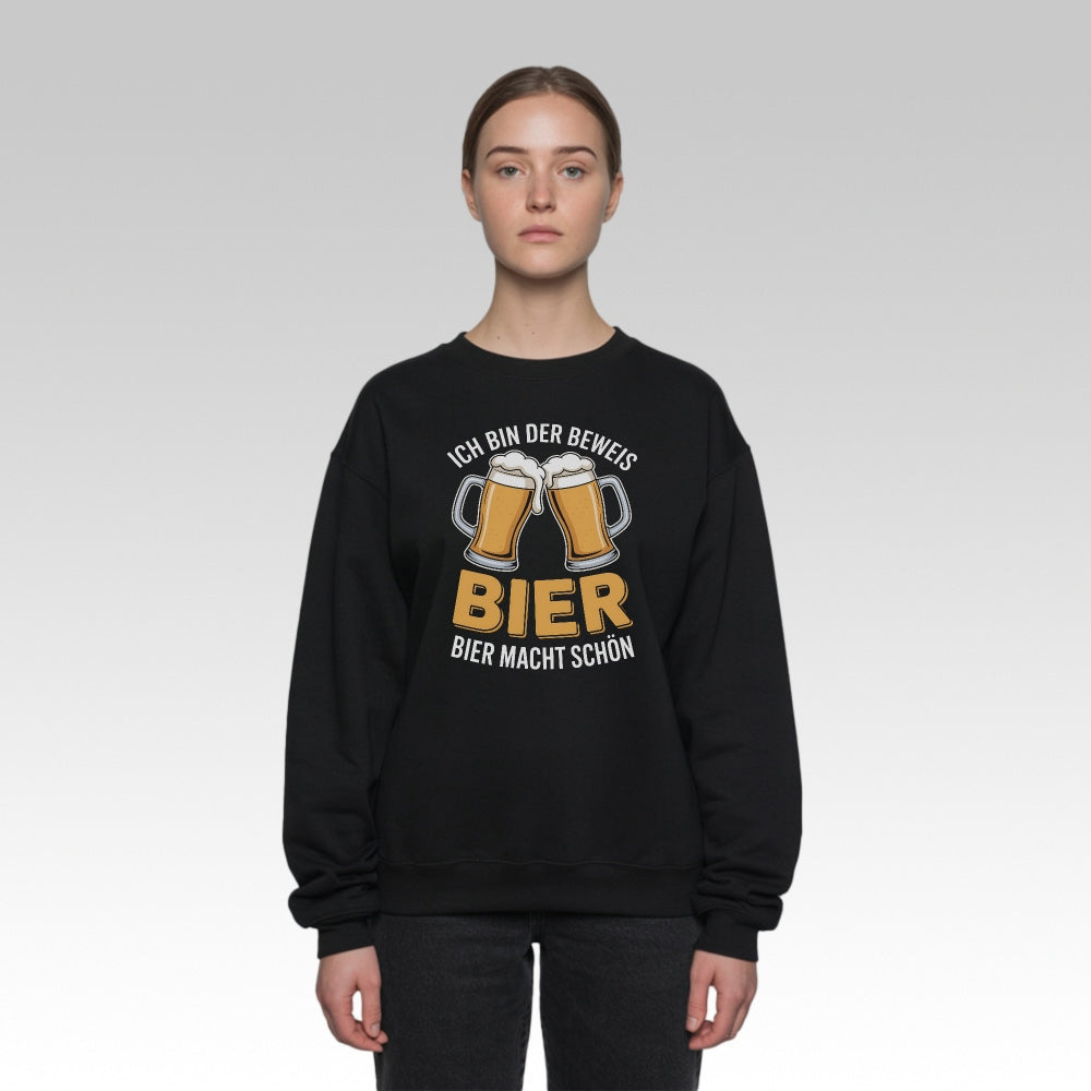 BIER MACHT SCHÖN - Premium Sweatshirt