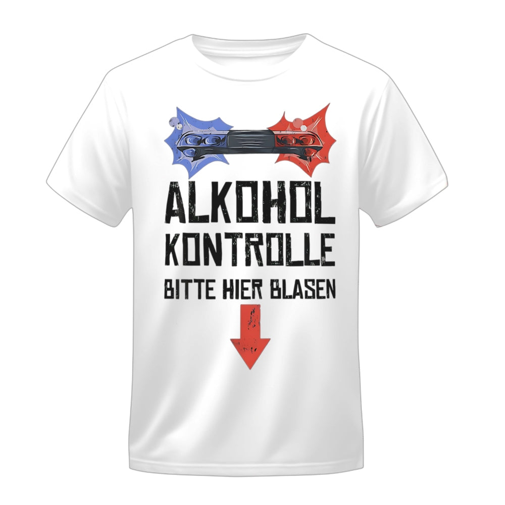 Alkoholkontrolle - T-Shirt