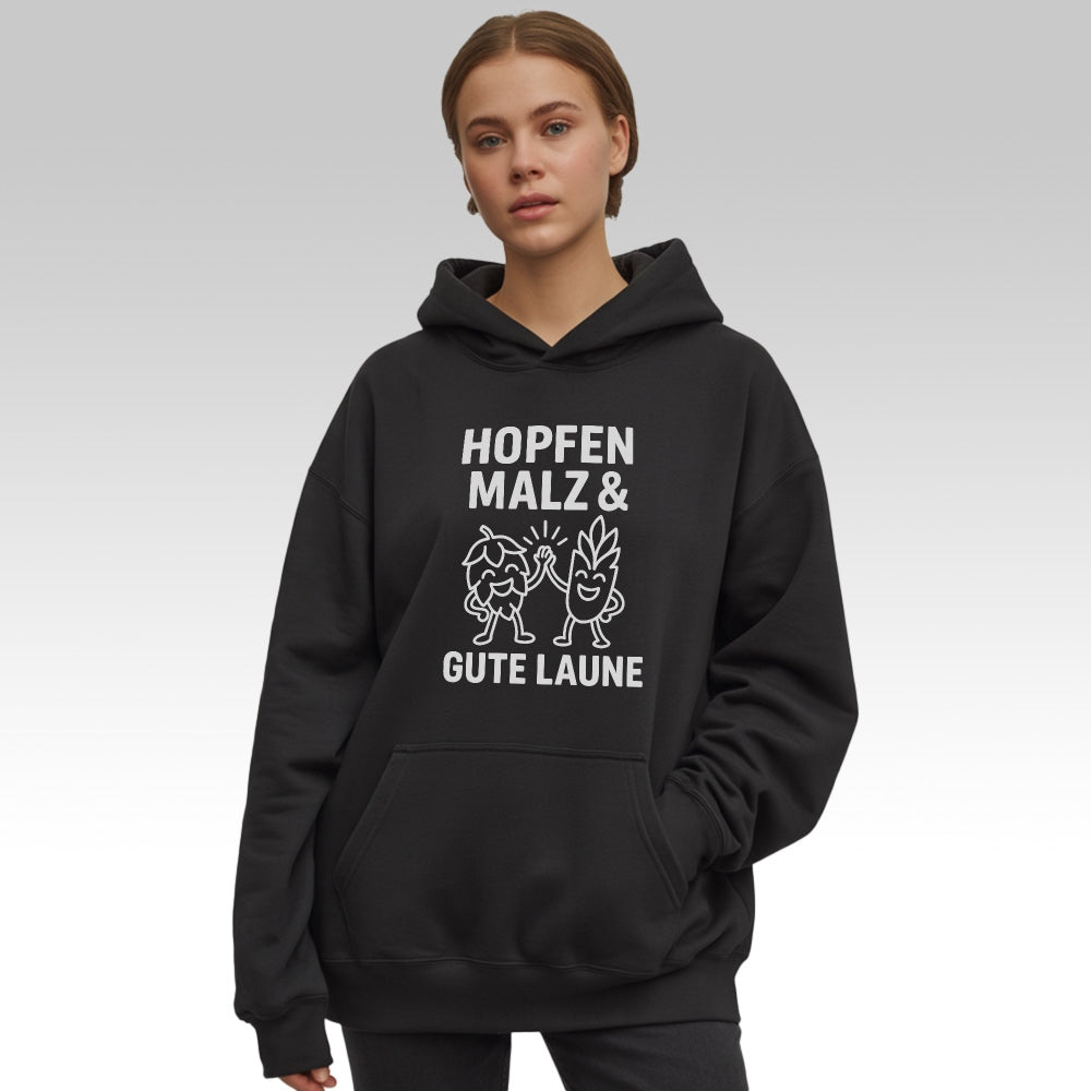 Gute Laune - Oversize Hoodie