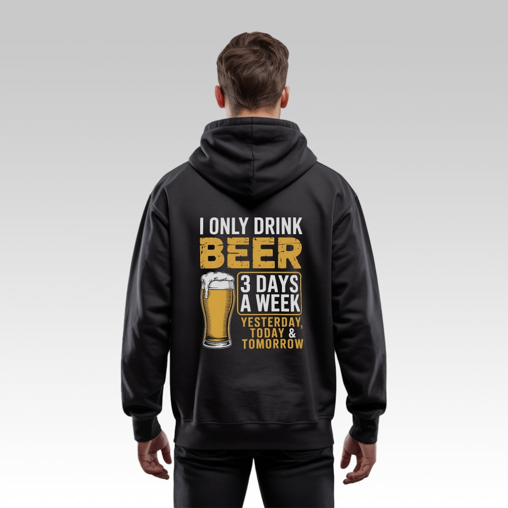 3 DAYS - Oversize Zipper Hoodie