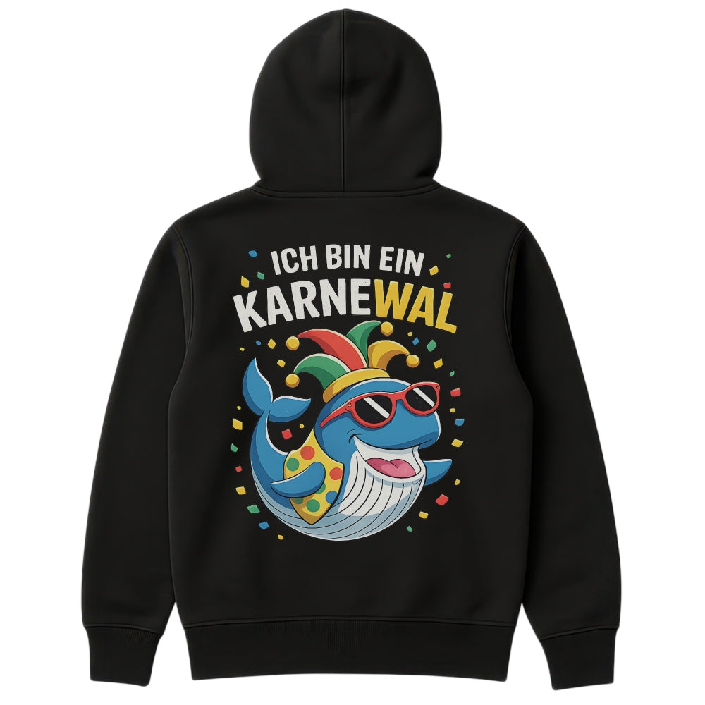 Karnewal Hoodie Schwarz