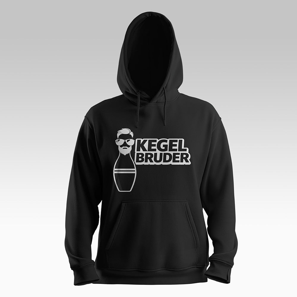 Kegelbruder Hoodie Schwarz