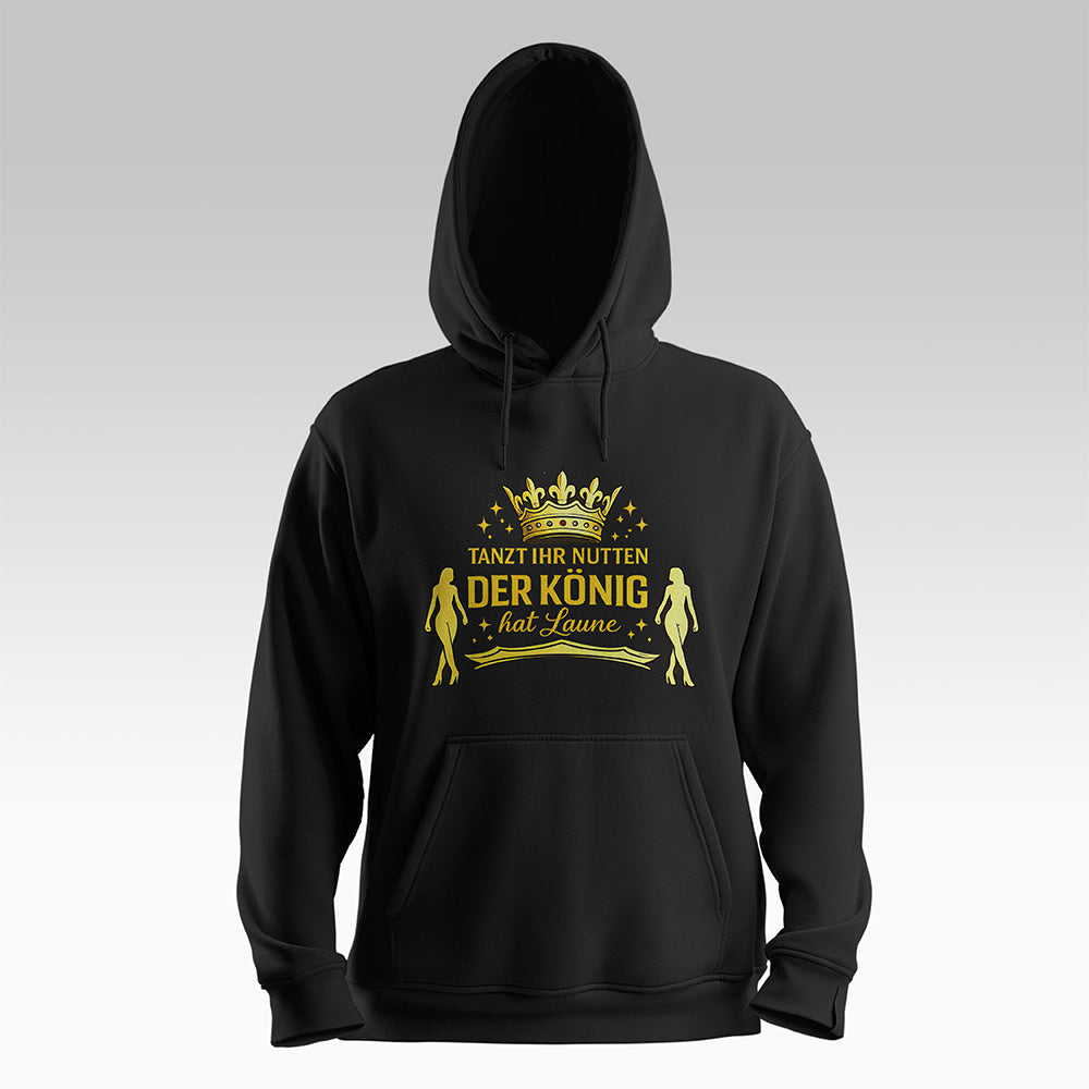 Koenigliche Laune Hoodie Schwarz