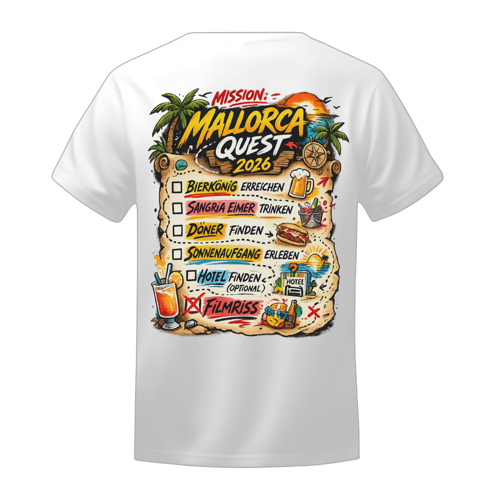 Malle Quest T-Shirt (Backprint)